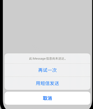 尼勒克apple维修iPhone上无法正常发送iMessage信息